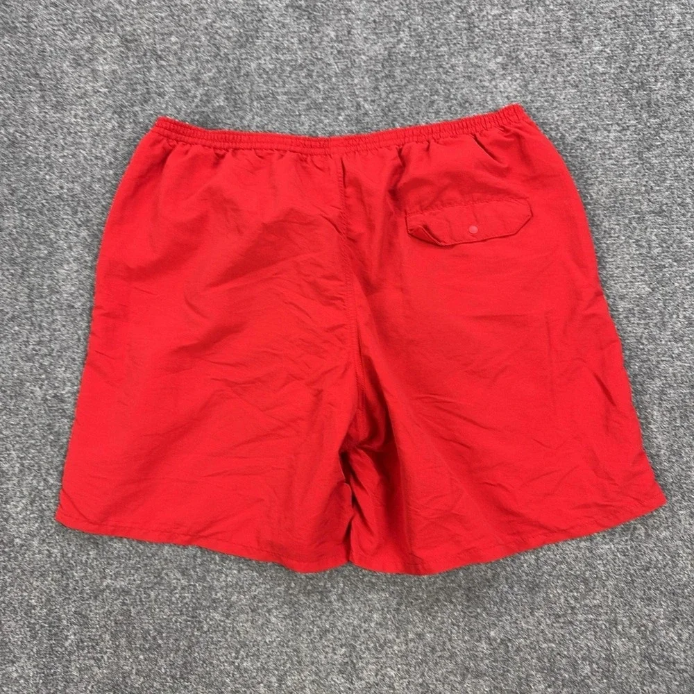 Patagonia Baggies Swim Trunks Mens Medium Red Mesh Lined Drawstring STY58034SP18